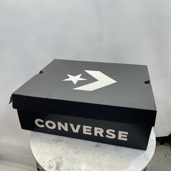 Converse Lugged Heel Platform Sneakers Women's 10 Black Patent Leather NIB - Picture 13 of 16